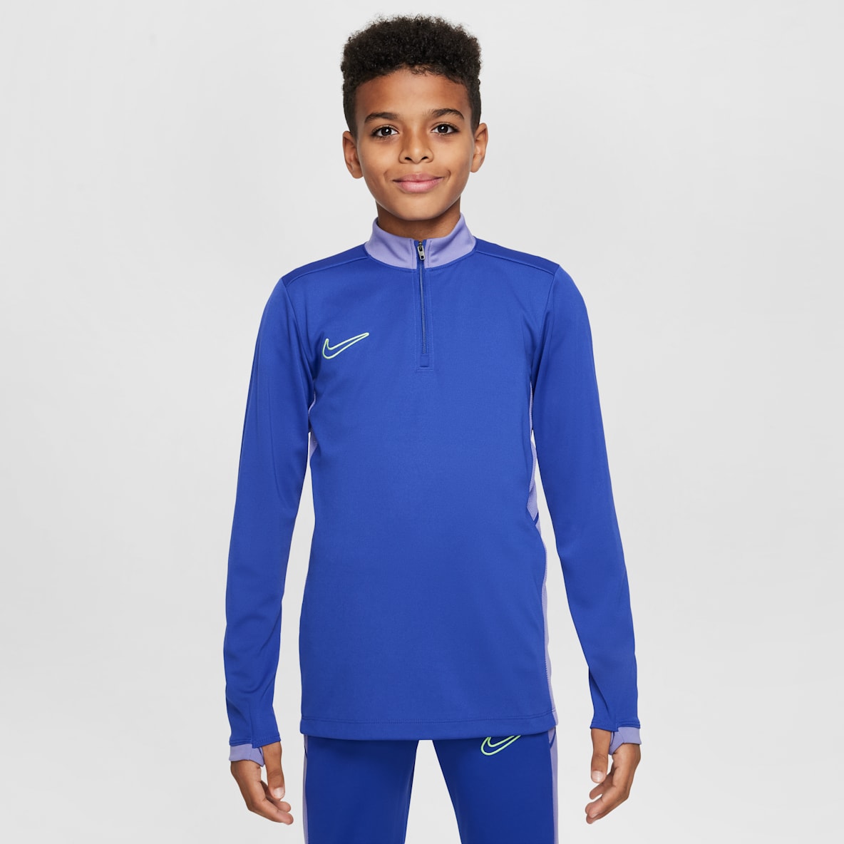 Nike Academy Nike Academy Big Kids' Dri-FIT Long-Sleeve 1/4-Zip Soccer Drill Top