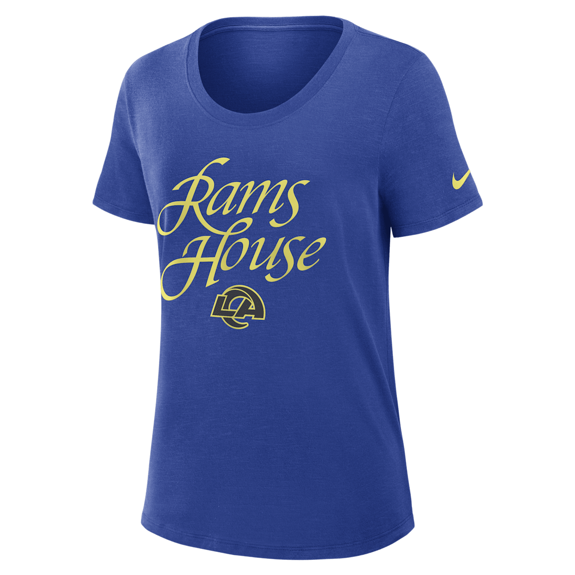 Los Angeles Rams Rivalries Collection Slub Los Angeles Rams Rivalries Collection Slub Playera Nike Dri-FIT de la NFL para mujer