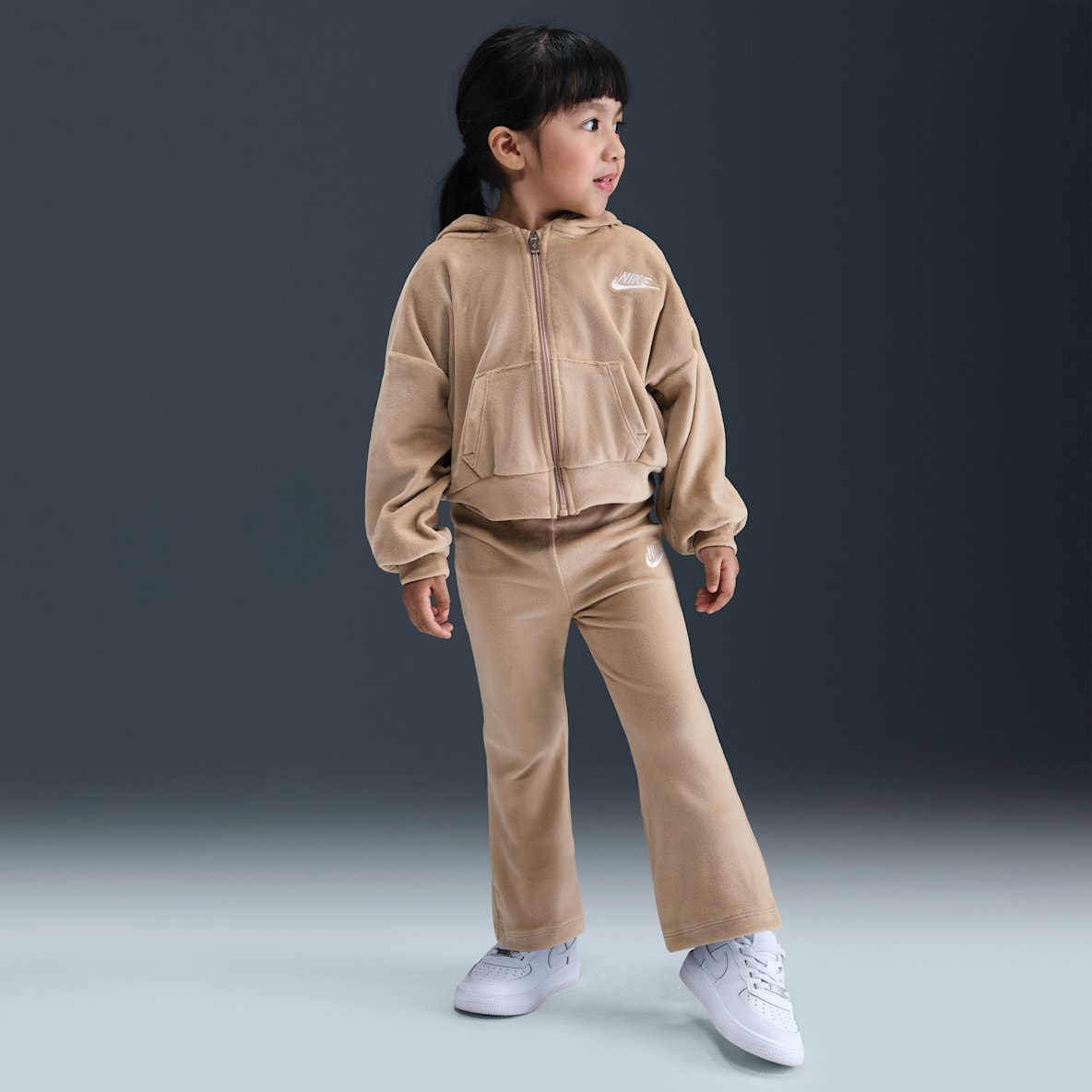 Nike Nike Toddler 2-Piece Velour Flared Leggings Set