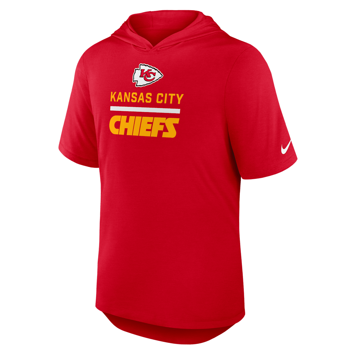 Kansas City Chiefs Playera Nike Dri-FIT de la NFL con gorro para hombre
