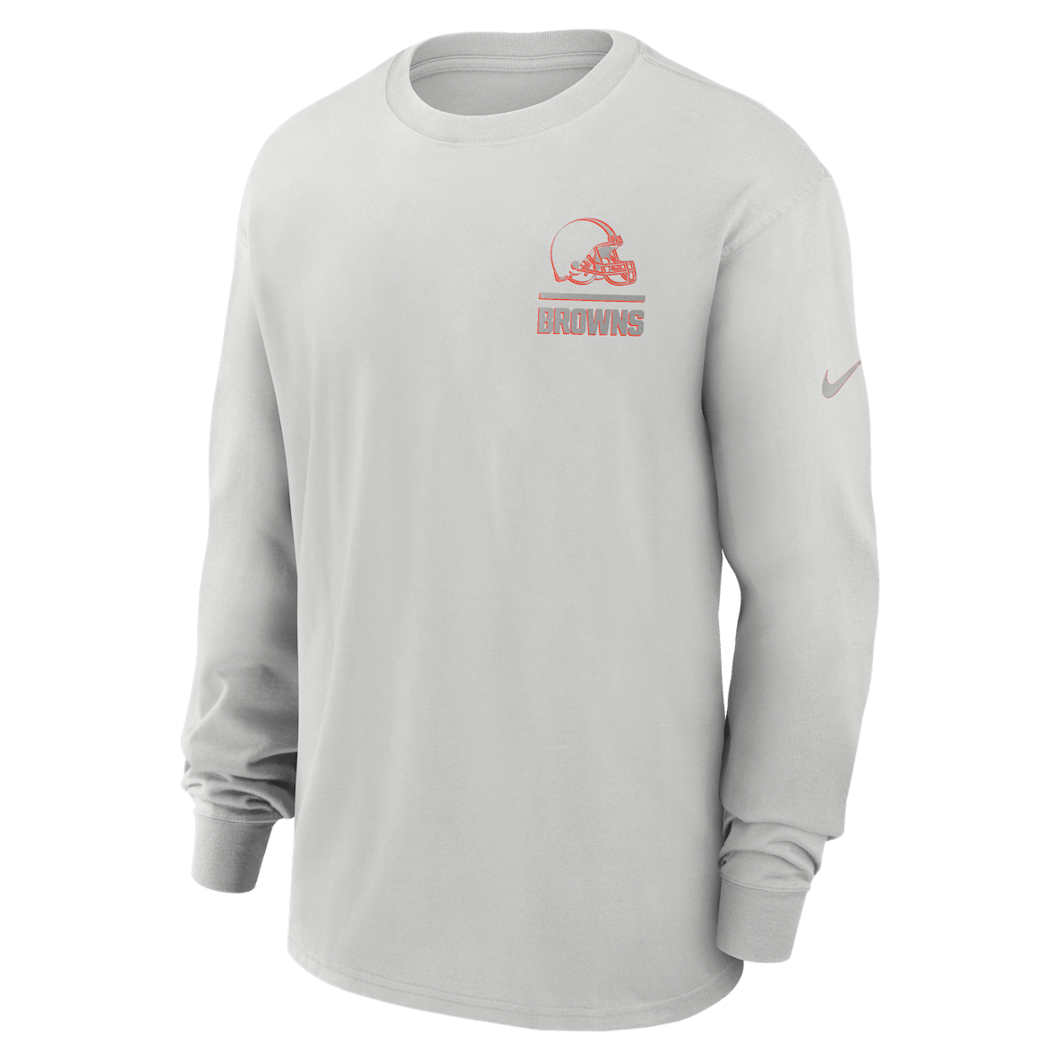 Cleveland Browns Essential Heavy Max90 Cleveland Browns Essential Heavy Max90 Men's Nike NFL Long-Sleeve T-Shirt