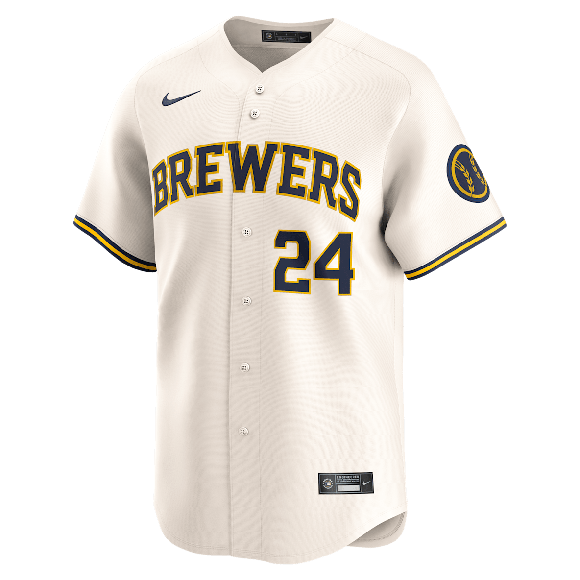 William Contreras Milwaukee Brewers William Contreras Milwaukee Brewers Jersey Nike Dri-FIT ADV de la MLB Limited para hombre