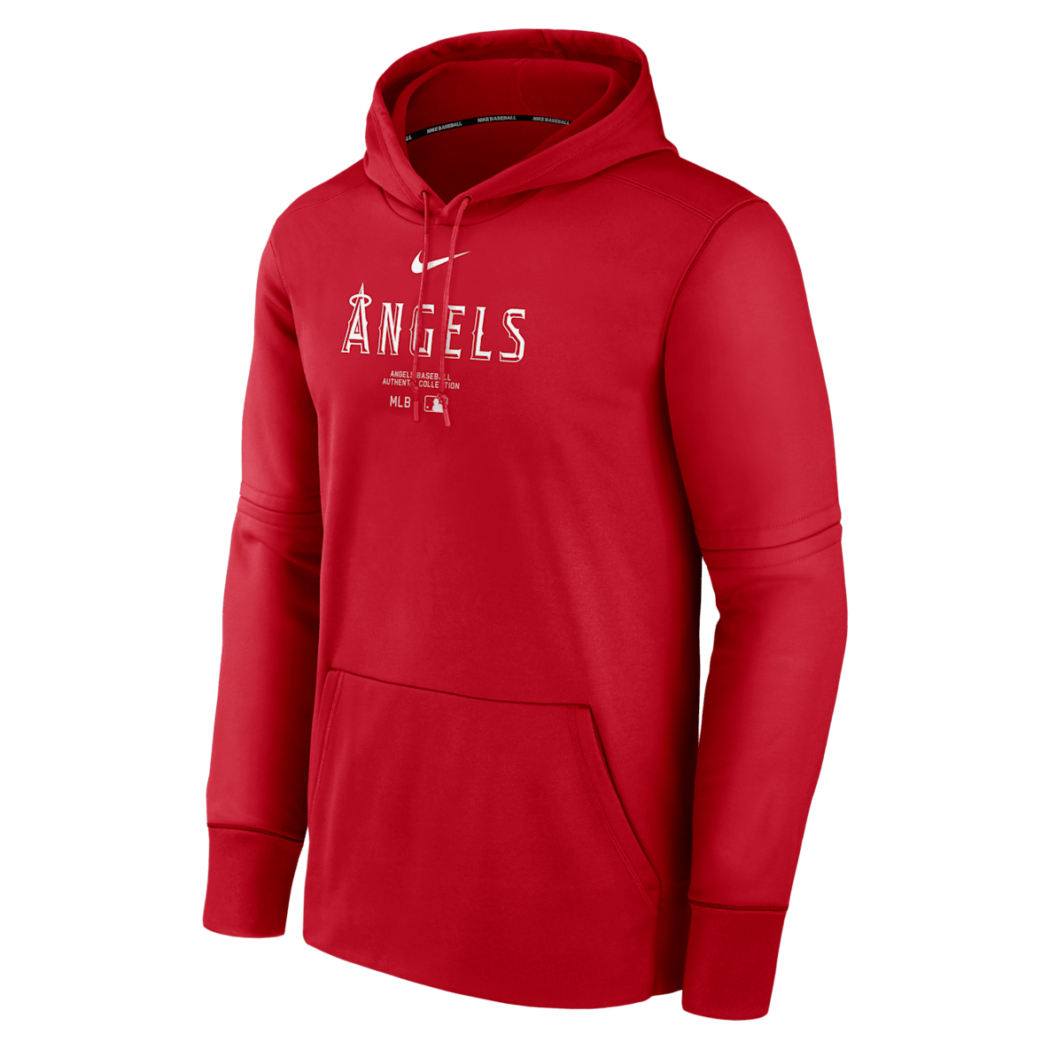 Los Angeles Angels Authentic Collection Practice Los Angeles Angels Authentic Collection Practice Men's Nike Therma MLB Pullover Hoodie