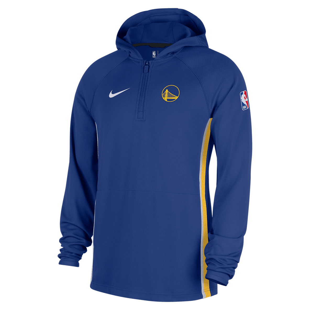 Golden State Warriors Zoned Golden State Warriors Zoned Men's Nike Dri-FIT NBA 1/4-Zip Hoodie