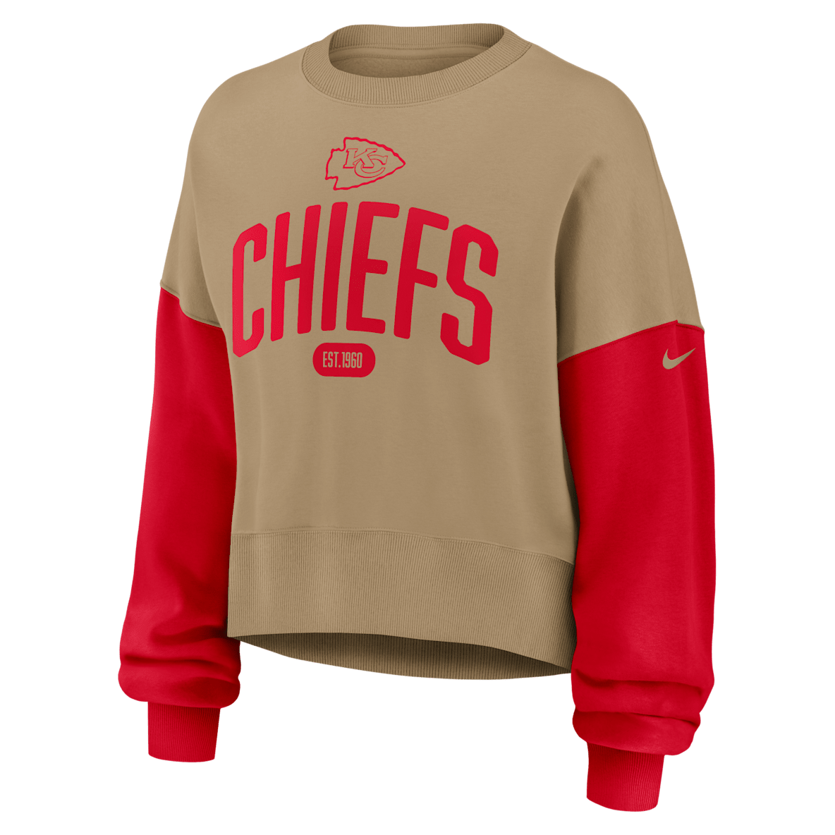 Kansas City Chiefs Rewind Kansas City Chiefs Rewind Women's Nike NFL Pullover Crew