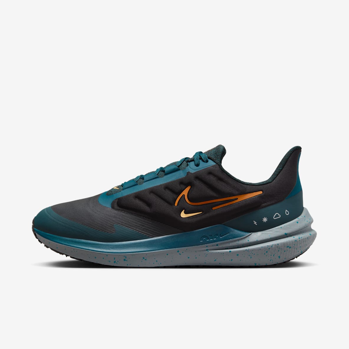 Nike Winflo 9 Shield Tenis de correr en carretera acondicionados para los distintos estados del tiempo para hombre