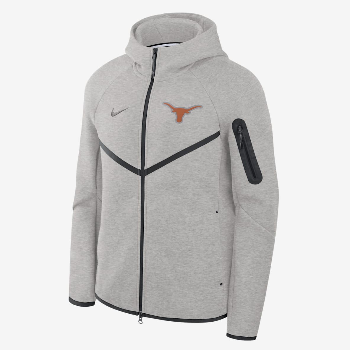 Texas Tech Fleece Windrunner Texas Tech Fleece Windrunner Men's Nike College Full-Zip Hooded Jacket