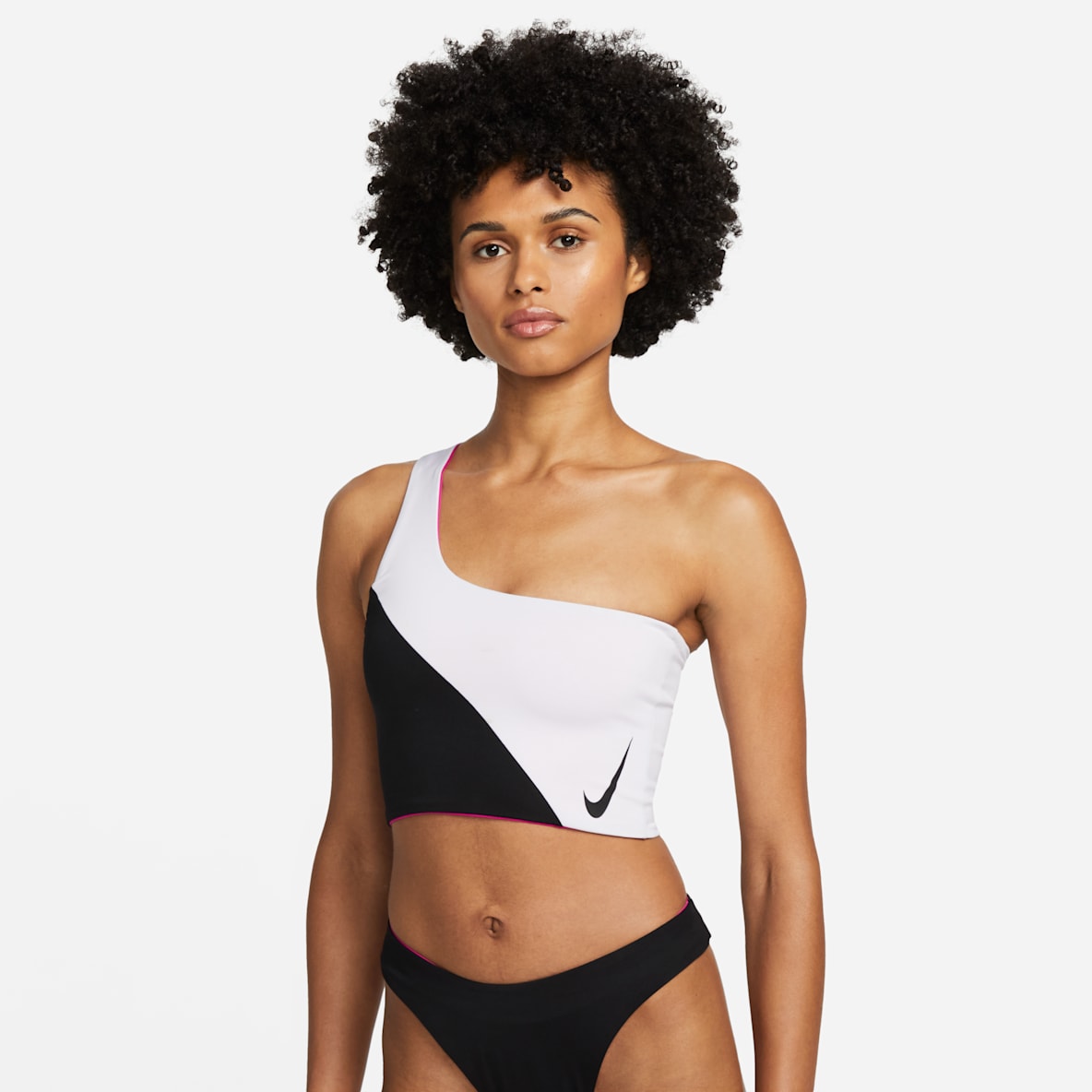 Nike Color Block Top de bikini 3 en 1 para mujer