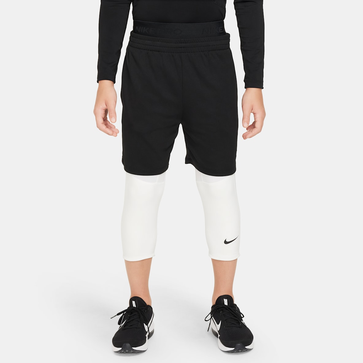 Nike Pro Nike Pro Big Kids' (Boys') Dri-FIT 3/4-Length Tights