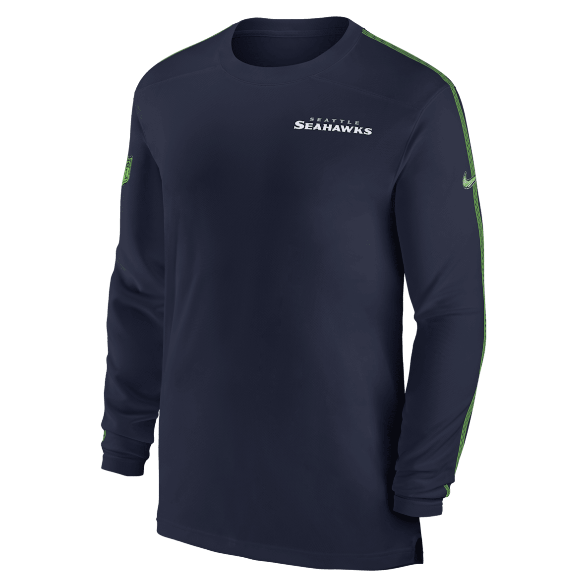 Seattle Seahawks Sideline Coach Seattle Seahawks Sideline Coach Men's Nike Dri-FIT NFL Long-Sleeve Top