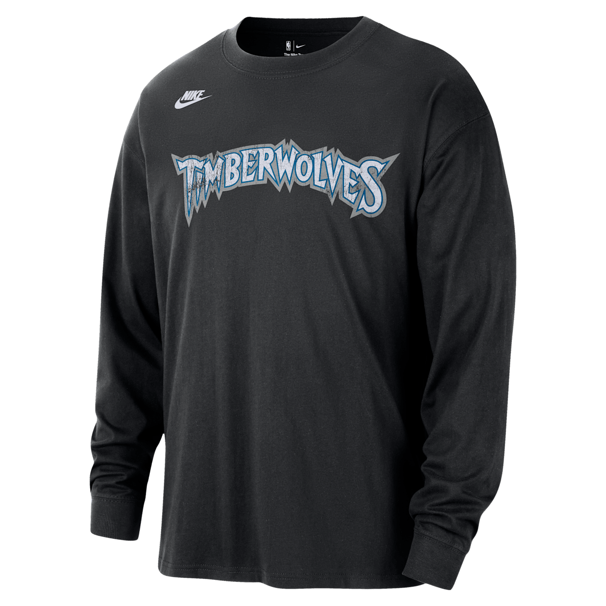 Minnesota Timberwolves Essentials Hardwood Classics Minnesota Timberwolves Essentials Hardwood Classics Men's Nike NBA Long-Sleeve T-Shirt