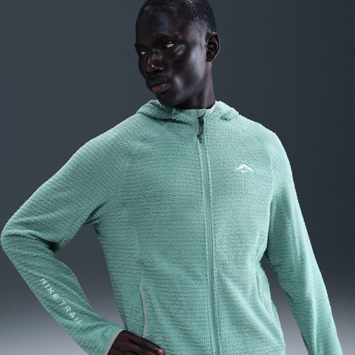 Nike Trail Nike Trail Men's Dri-FIT Fleece Running Jacket