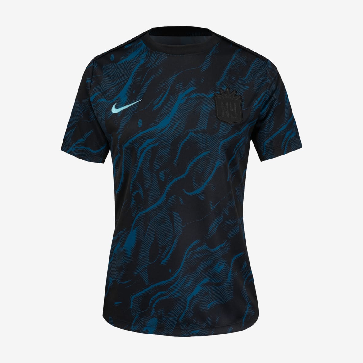 NJ/NY Gotham FC 2025 NJ/NY Gotham FC 2025 Women's Nike NWSL Short-Sleeve Pre-Match Top