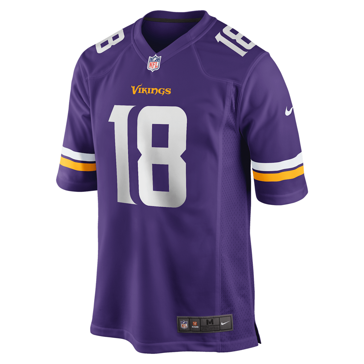 NFL Minnesota Vikings (Justin Jefferson) NFL Minnesota Vikings (Justin Jefferson) Men's Game Jersey