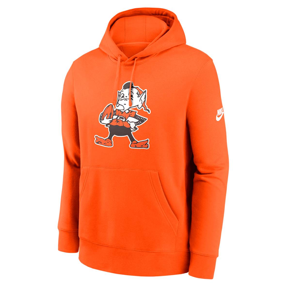 Cleveland Browns Club Logo Cleveland Browns Club Logo Men's Nike NFL Pullover Hoodie