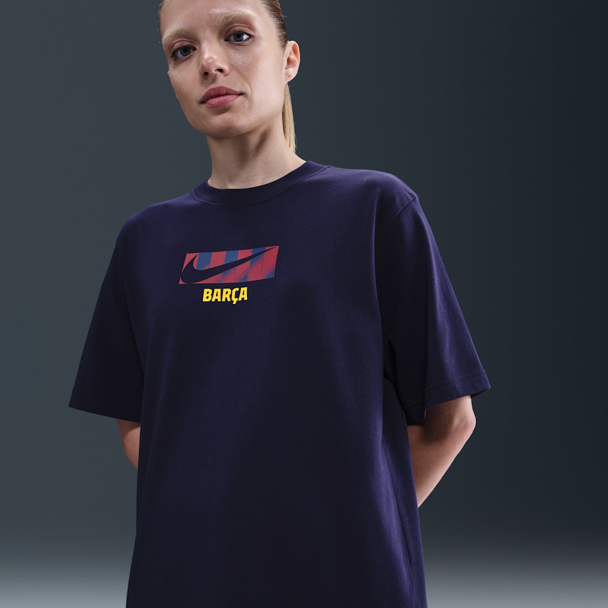 F.C. Barcelona Supporter F.C. Barcelona Supporter Women's Nike Football T-Shirt