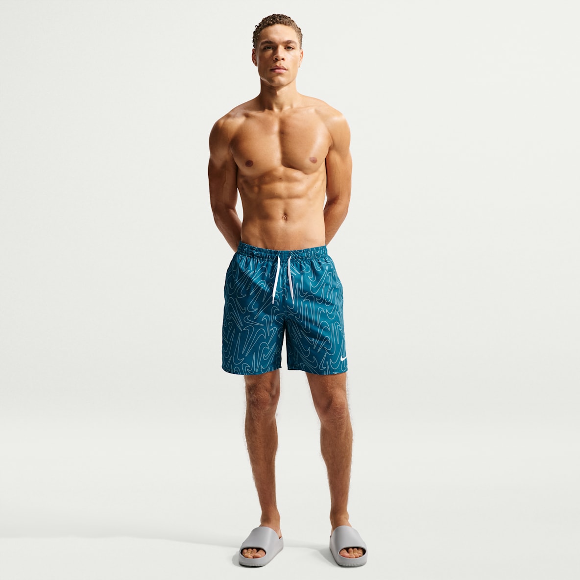 Nike Swim Breaker Men's 7" Brief-Lined Volley Short