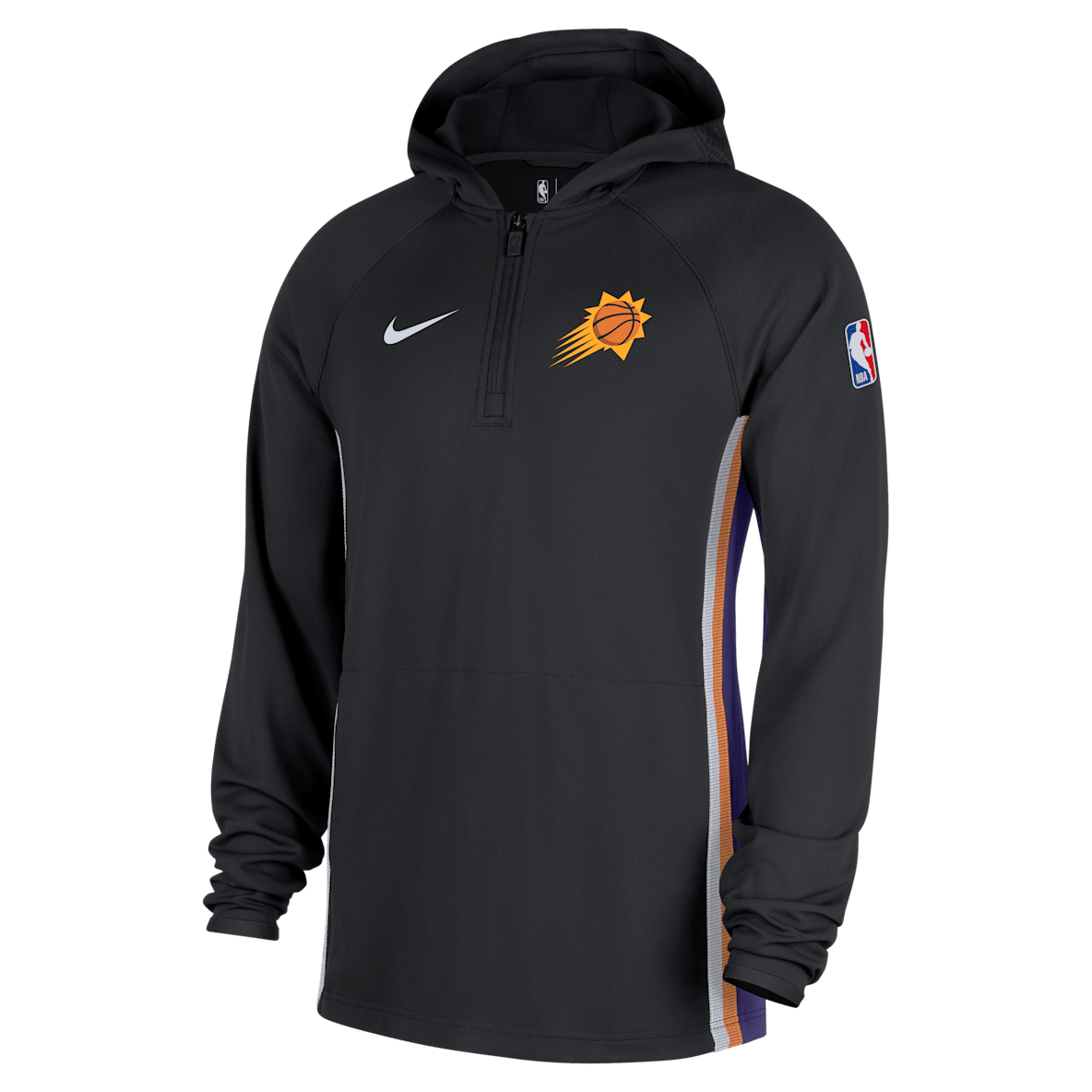 Phoenix Suns Zoned Phoenix Suns Zoned Men's Nike Dri-FIT NBA 1/4-Zip Hoodie