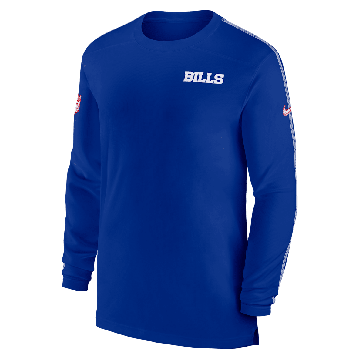 Buffalo Bills Sideline Coach Buffalo Bills Sideline Coach Playera de manga larga Nike Dri-FIT de la NFL para hombre