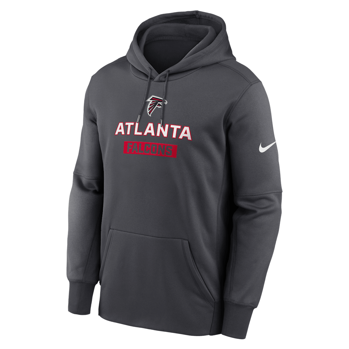 Atlanta Falcons Toss Sweep Atlanta Falcons Toss Sweep Men’s Nike Therma NFL Pullover Hoodie