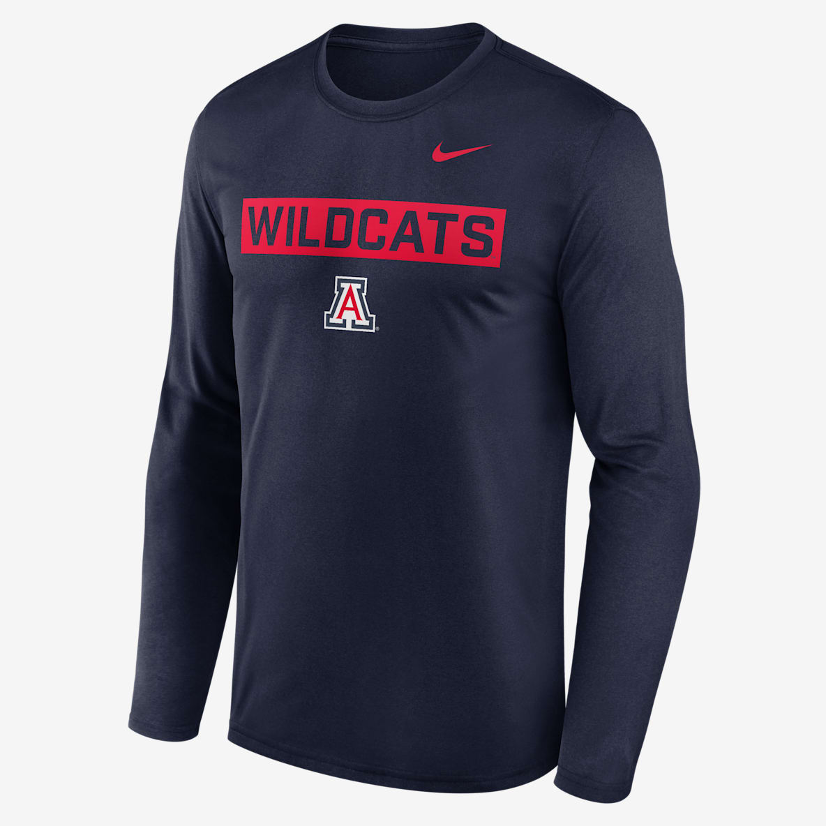 Arizona Primetime Legend 2-Hit Arizona Primetime Legend 2-Hit Men's Nike Dri-FIT College Long-Sleeve T-Shirt