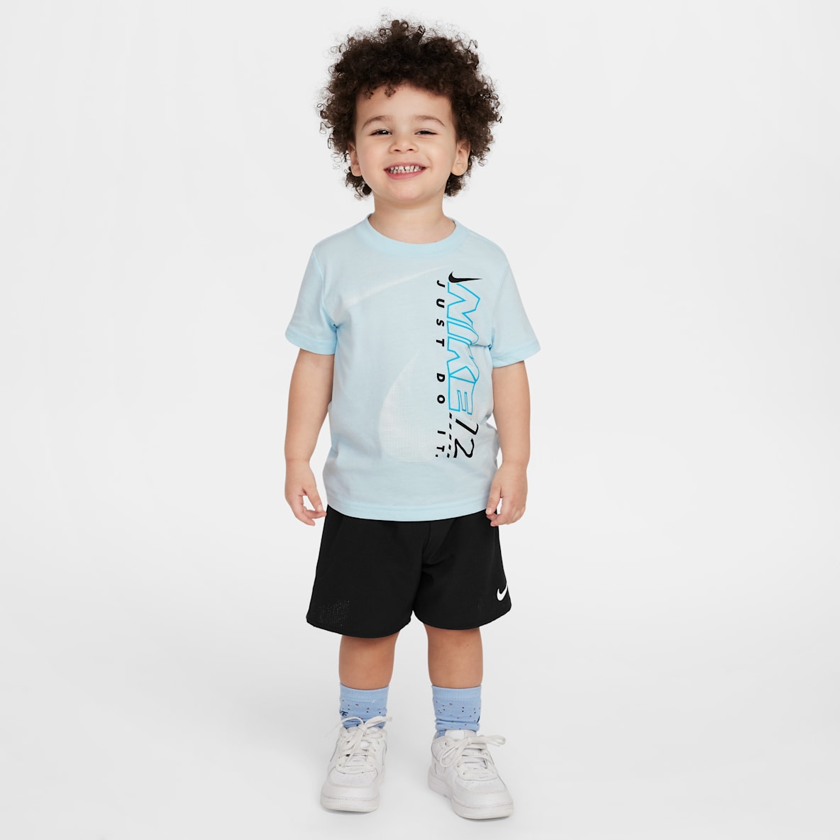 Nike Dri-FIT Nike Dri-FIT Conjunto de shorts de 2 piezas de malla Rhythm infantil