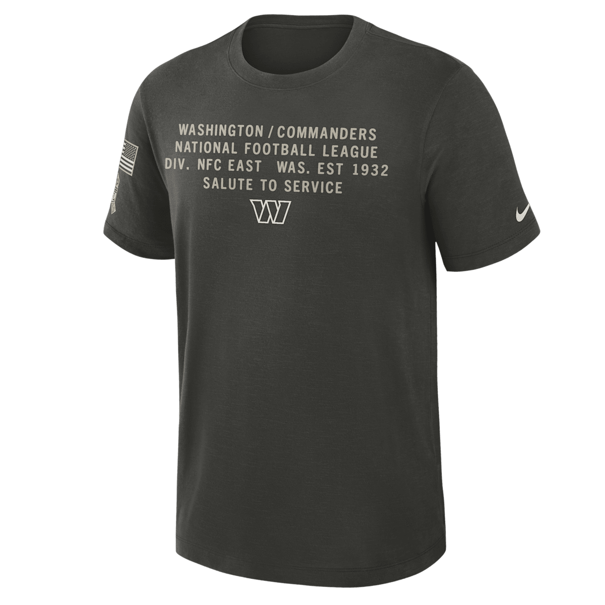 Washington Commanders Salute to Service Slub Washington Commanders Salute to Service Slub Men's Nike Dri-FIT NFL T-Shirt