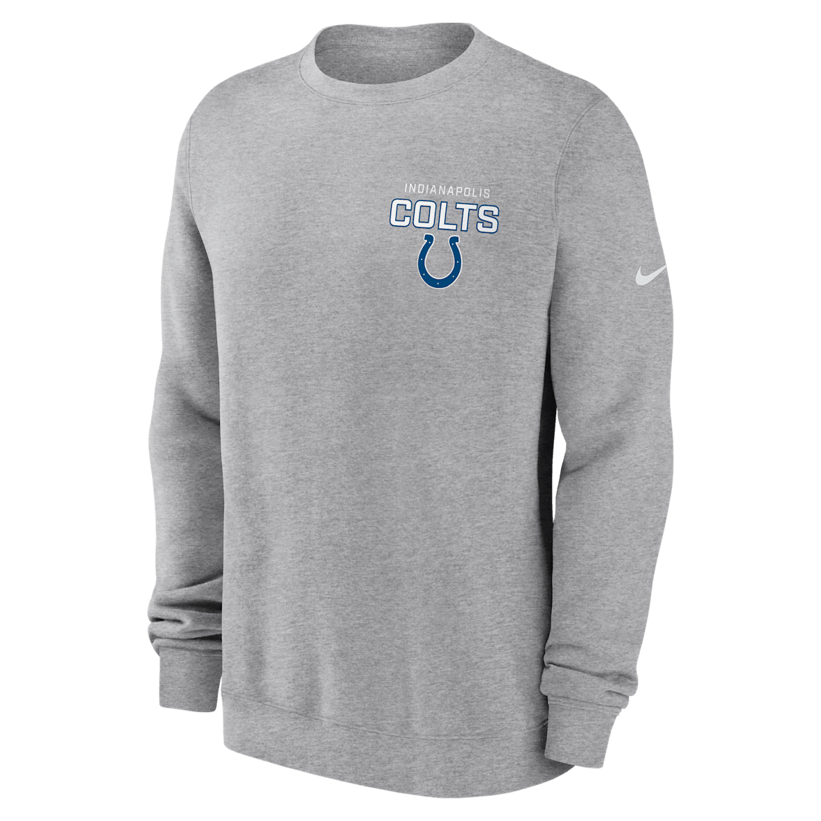 Indianapolis Colts Draw Block Club Indianapolis Colts Draw Block Club Men's Nike NFL Pullover Crew