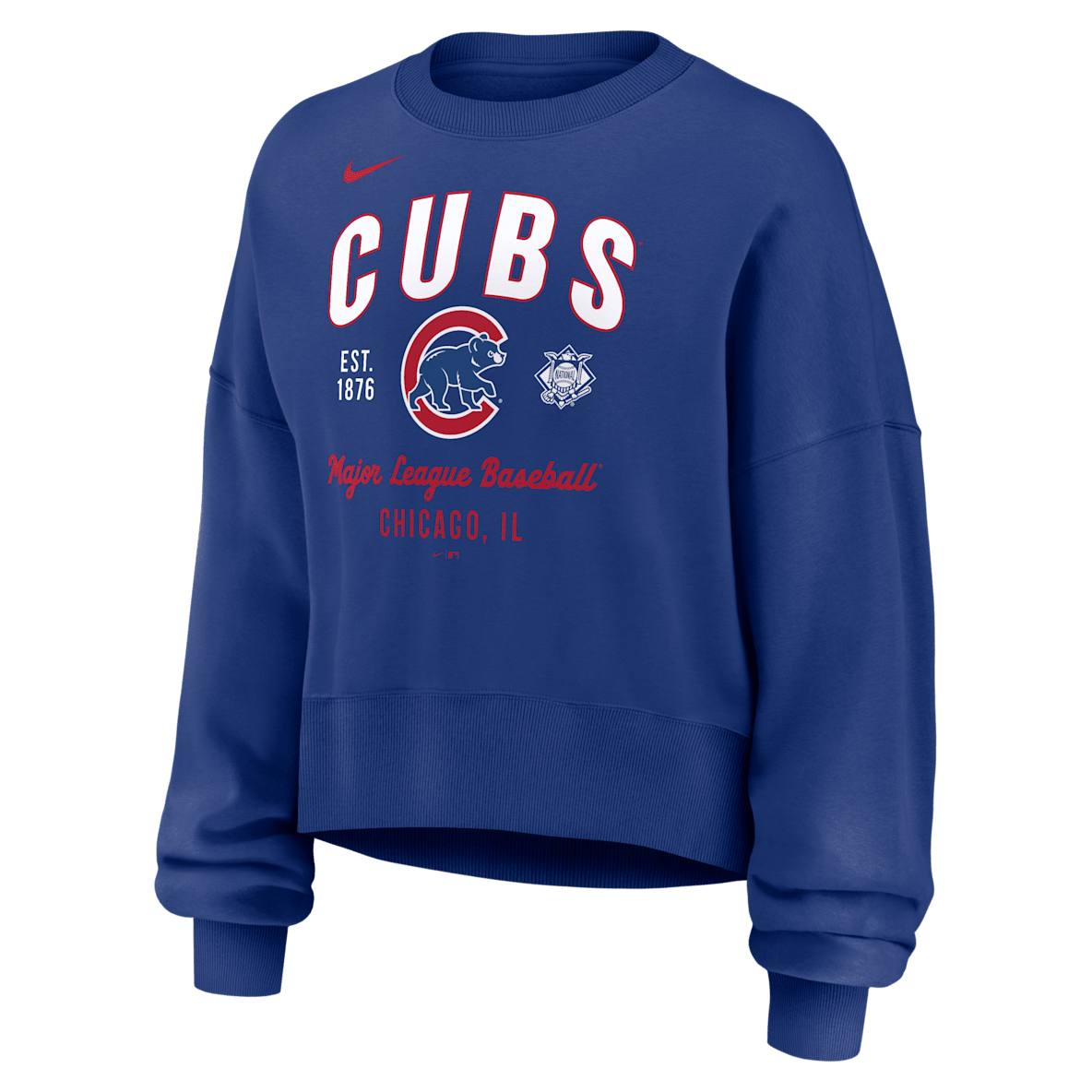 Chicago Cubs Chicago Cubs Women's Nike MLB Pullover Crew