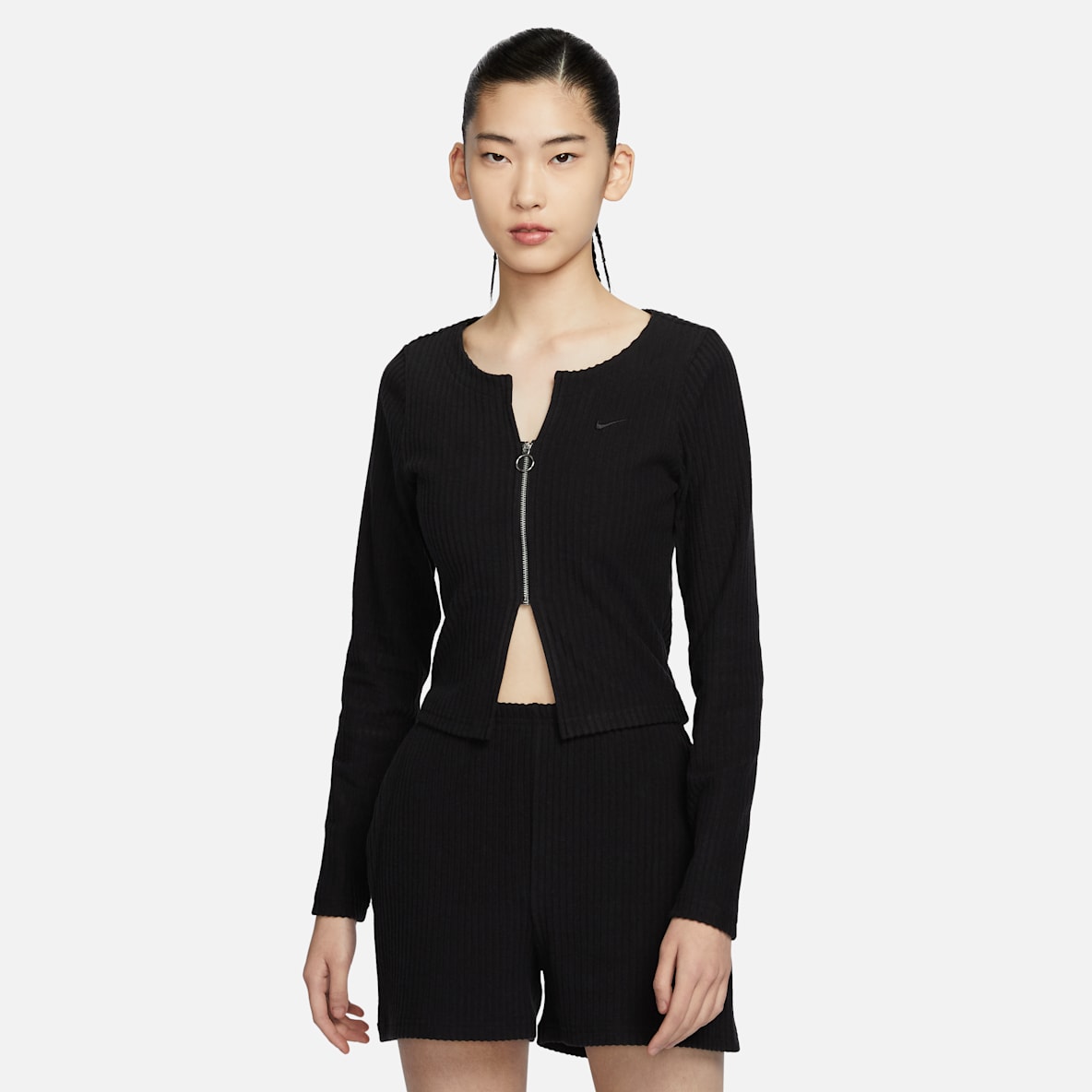 Nike Sportswear Chill Rib Nike Sportswear Chill Rib Women's Slim Full-Zip Cardigan