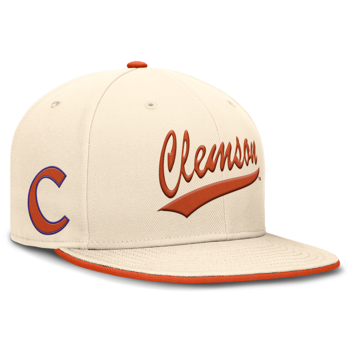 Clemson Tigers Primetime True Clemson Tigers Primetime True Men's Nike Dri-FIT College Fitted Hat
