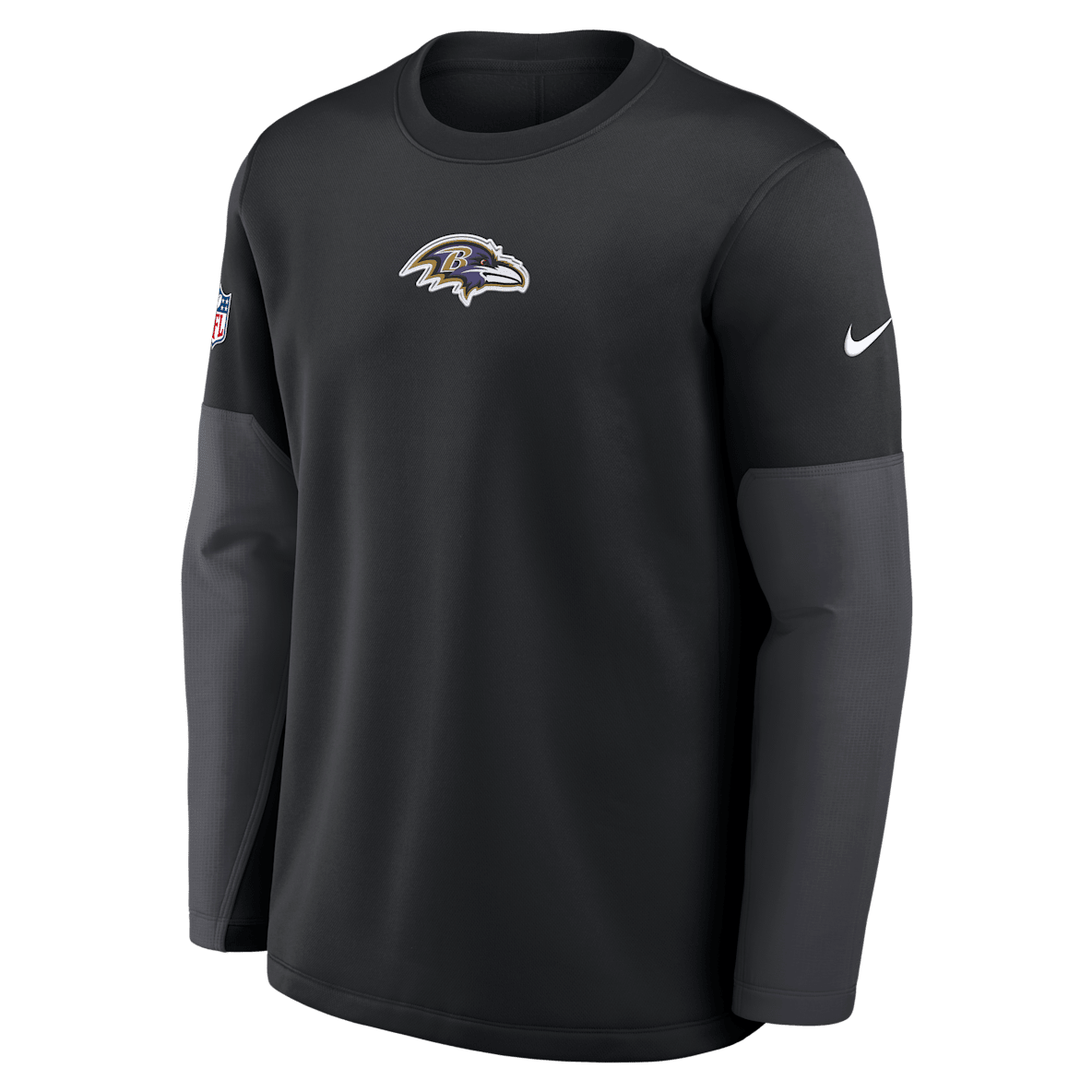 Baltimore Ravens Scripted To Win Sideline Coach Baltimore Ravens Scripted To Win Sideline Coach Men's Nike Therma-FIT NFL Long-Sleeve T-Shirt
