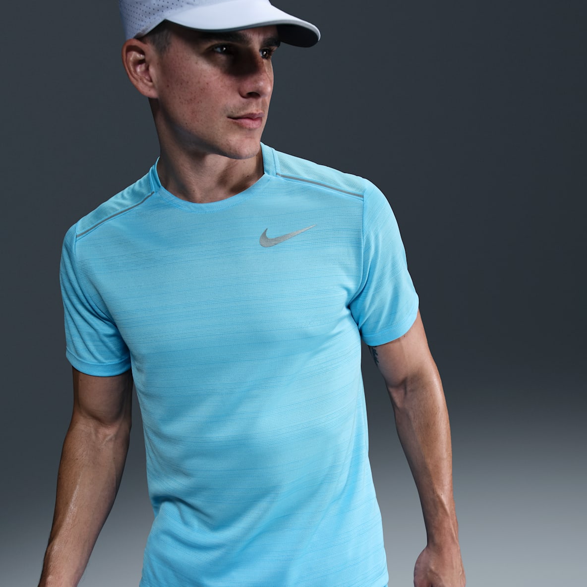 Nike Miler Nike Miler Kurzarm-Laufoberteil für Herren