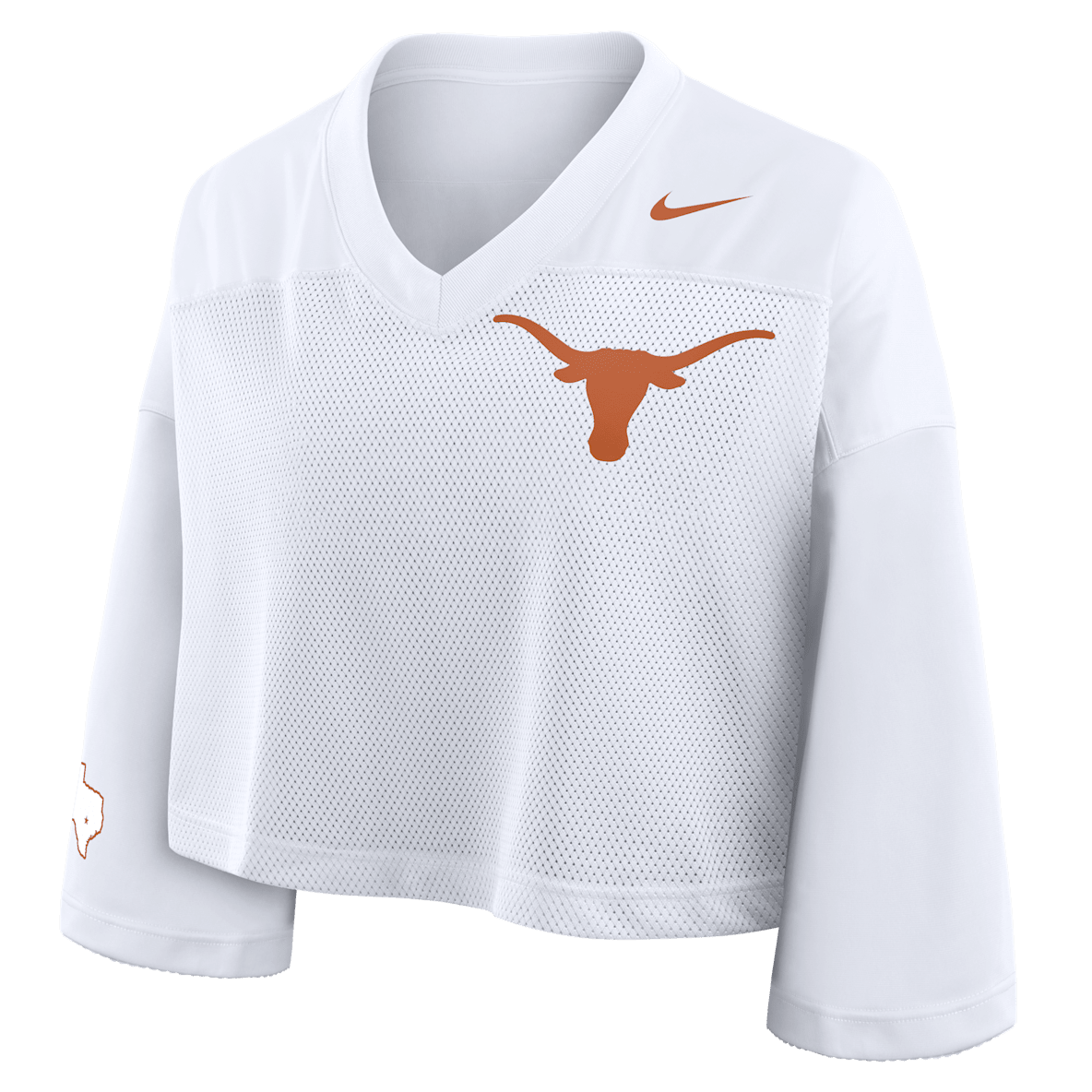Texas Jersey Texas Jersey Women's Nike Dri-FIT College Cropped Top