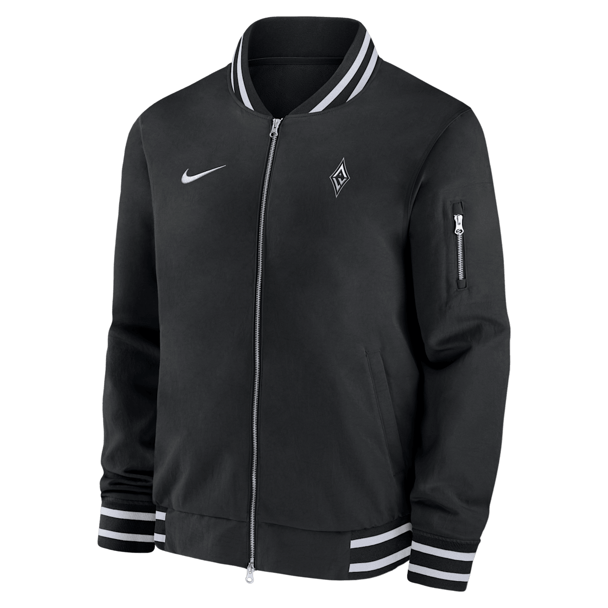 Las Vegas Aces Las Vegas Aces Chamarra bomber Nike de la WNBA para hombre