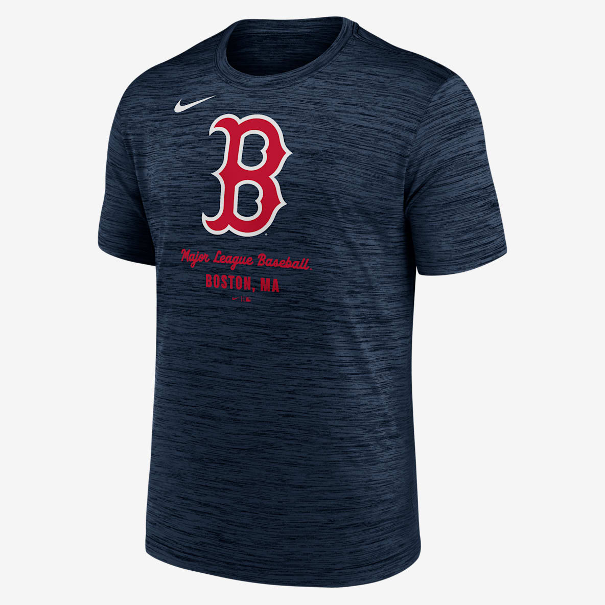 Boston Red Sox Velocity Boston Red Sox Velocity Playera Nike Dri-FIT de la MLB para hombre