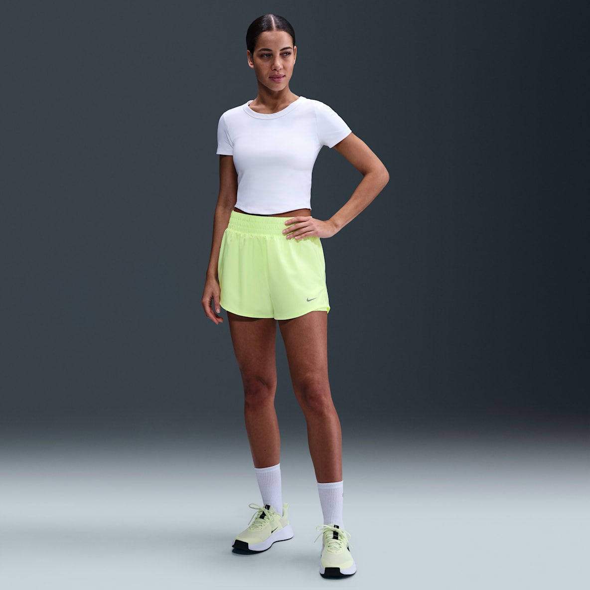 Nike One Nike One Women's Dri-FIT High-Waisted 3" 2-in-1 Shorts