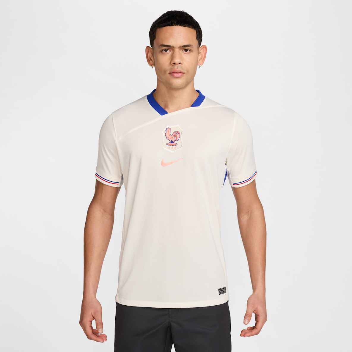 FFF 2025 Stadium Away (Women's Team) FFF 2025 Stadium Away (Women's Team) Men's Nike Dri-FIT Soccer Replica Jersey