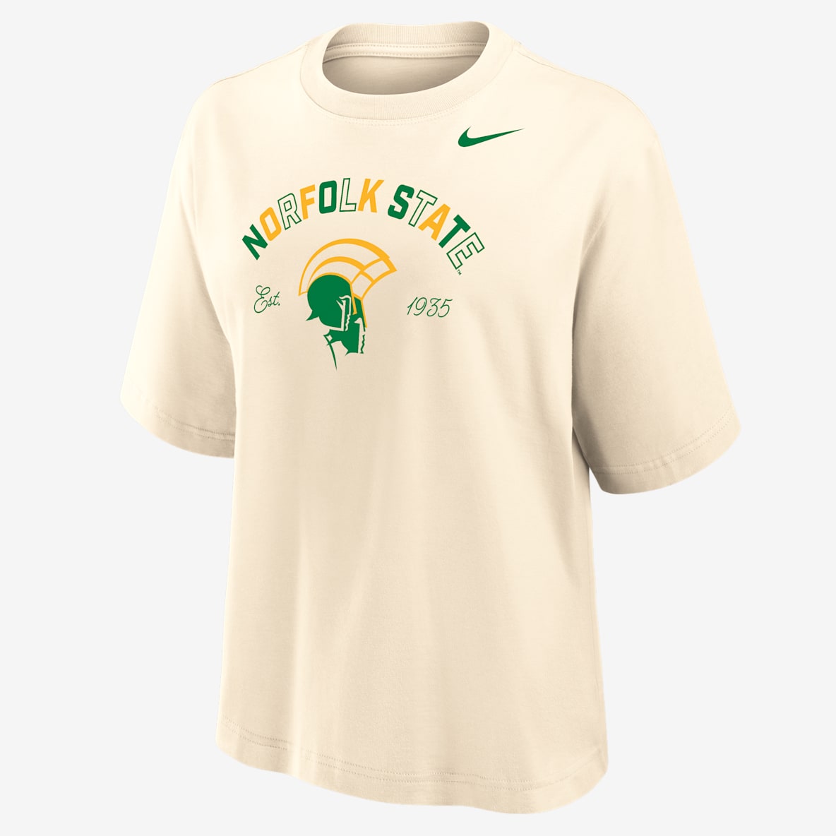 Nike College (Norfolk State University) Nike College (Norfolk State University) Women's Boxy Cotton T-Shirt