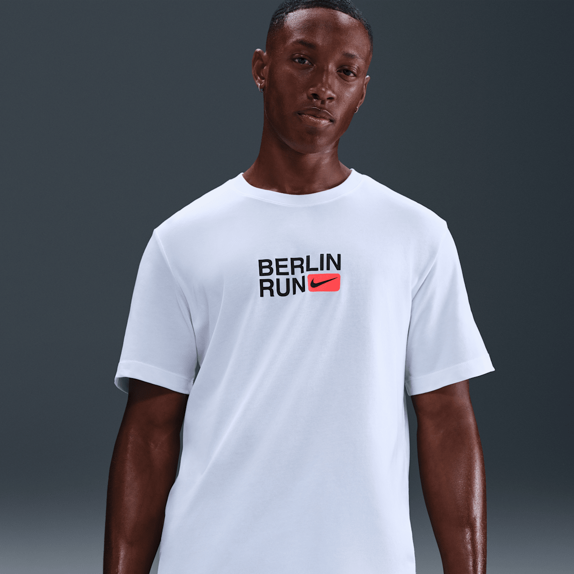 Nike Nike T-shirt de running de manga curta Dri-FIT para homem