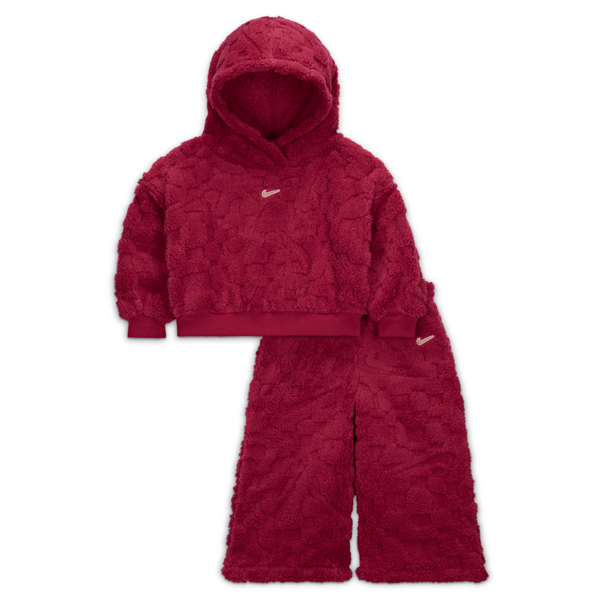 Nike Cozy Nike Cozy Conjunto de sudadera con gorro sin cierre y pants para bebé (12-24 meses)