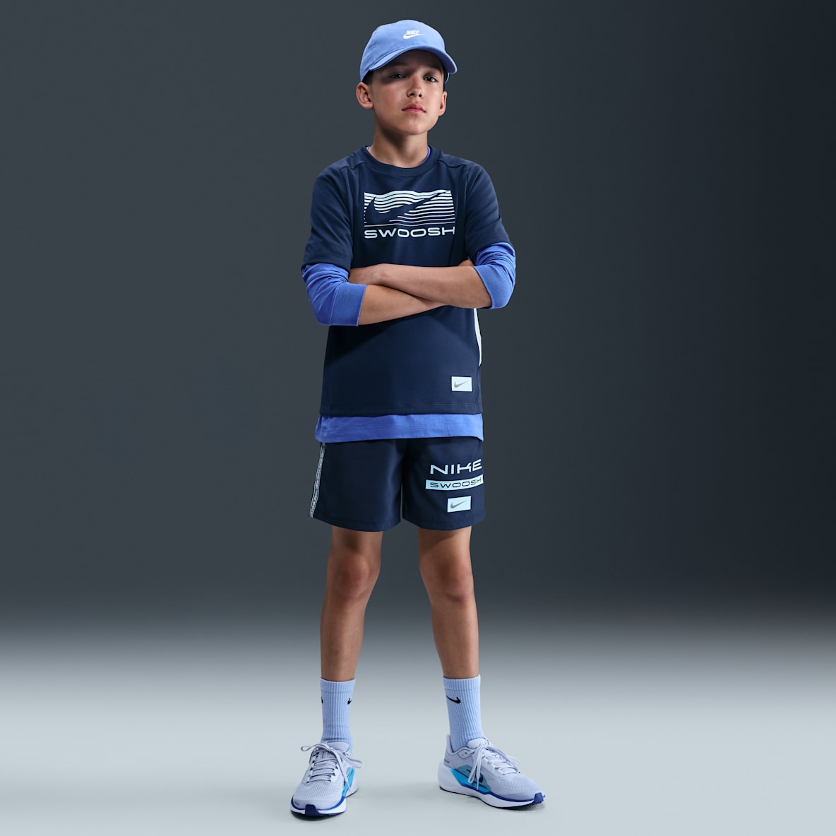 Nike Multi Pantalón corto de tejido Woven Dri-FIT - Niño