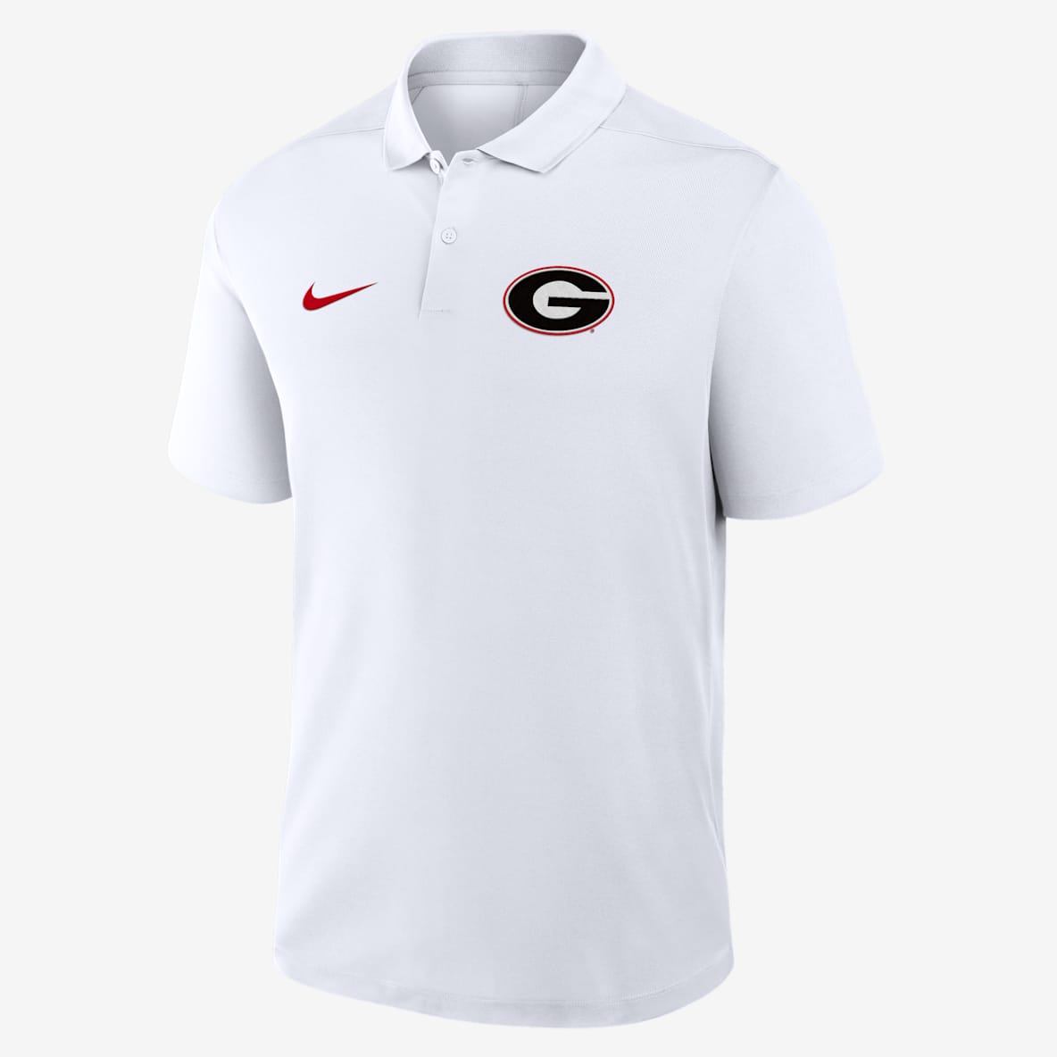 Georgia Primetime Victory Primary Logo Men's Nike Dri-FIT College Polo