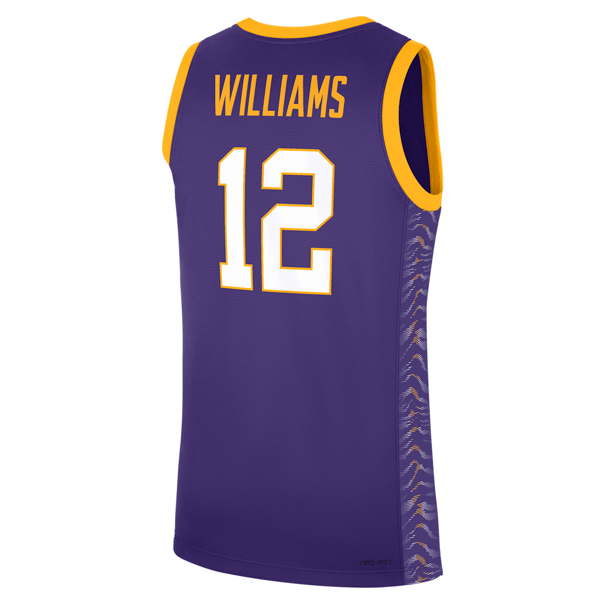 Mikaylah Williams LSU Tigers Replica Mikaylah Williams LSU Tigers Replica Men's Nike College Basketball Jersey