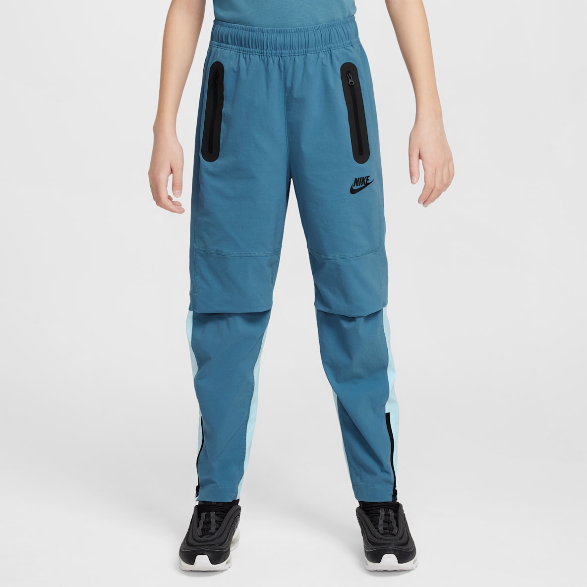 Nike Tech Nike Tech Vevde bukser til store barn (gutt)