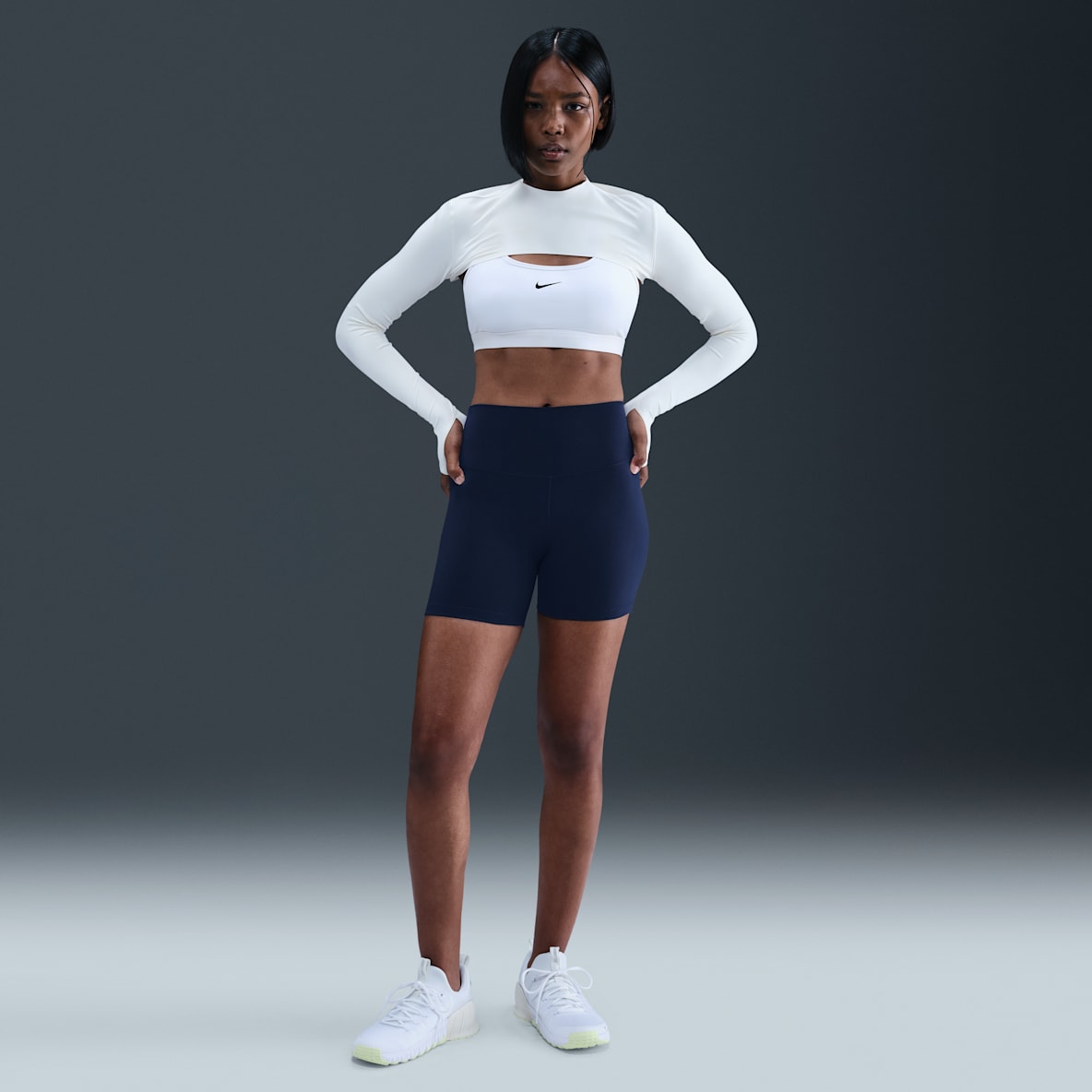 Nike One Nike One Women's High-Waisted 5" Biker Shorts