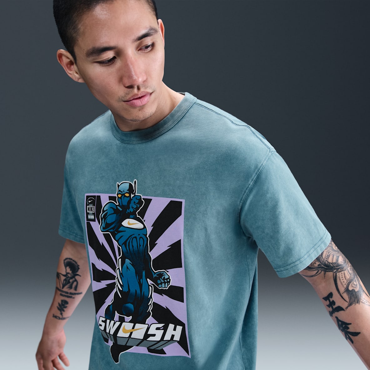 Nike メンズ マックス90 フィットネス Tシャツ