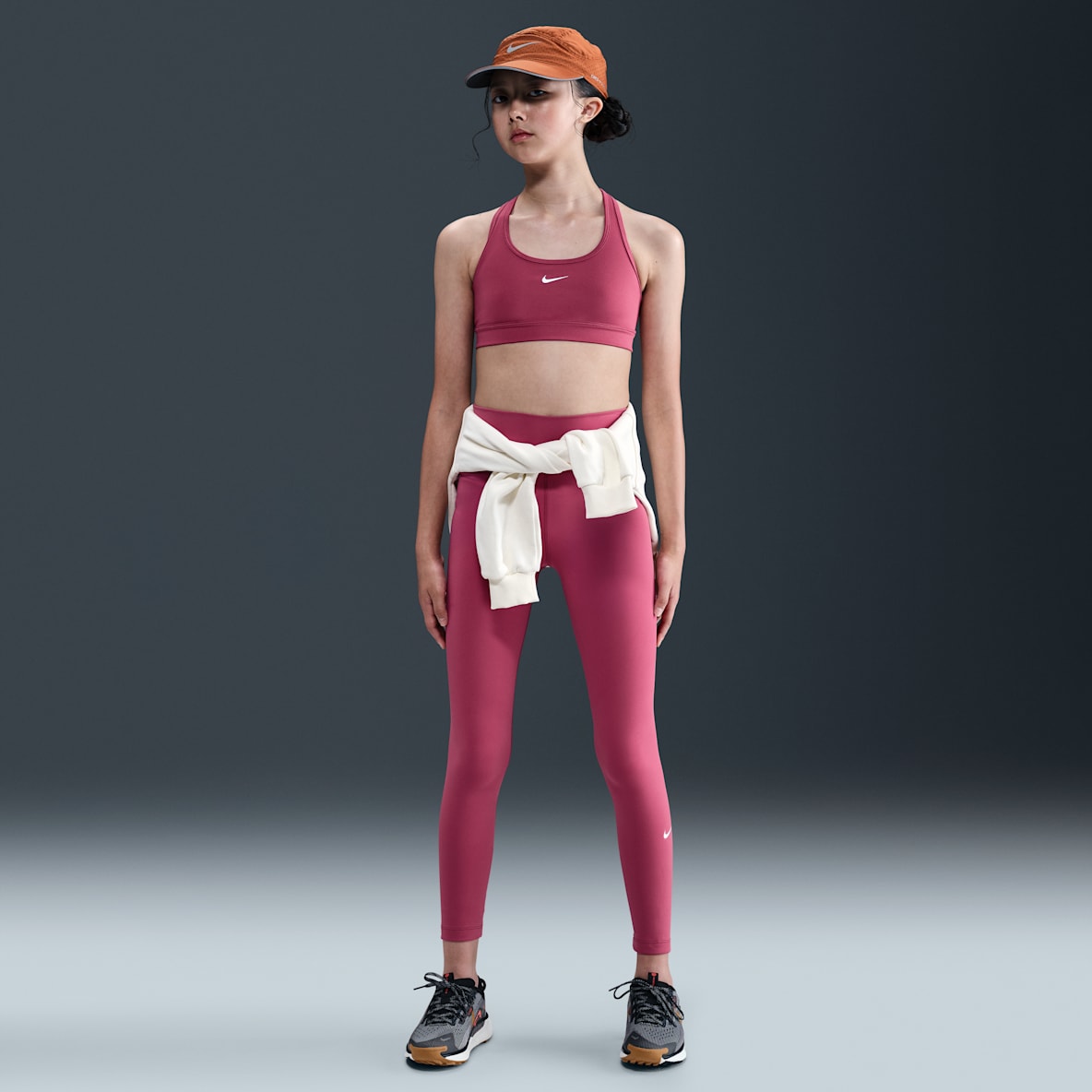 Nike One Nike One Big Kids' (Girls') Dri-FIT High-Waisted Leggings