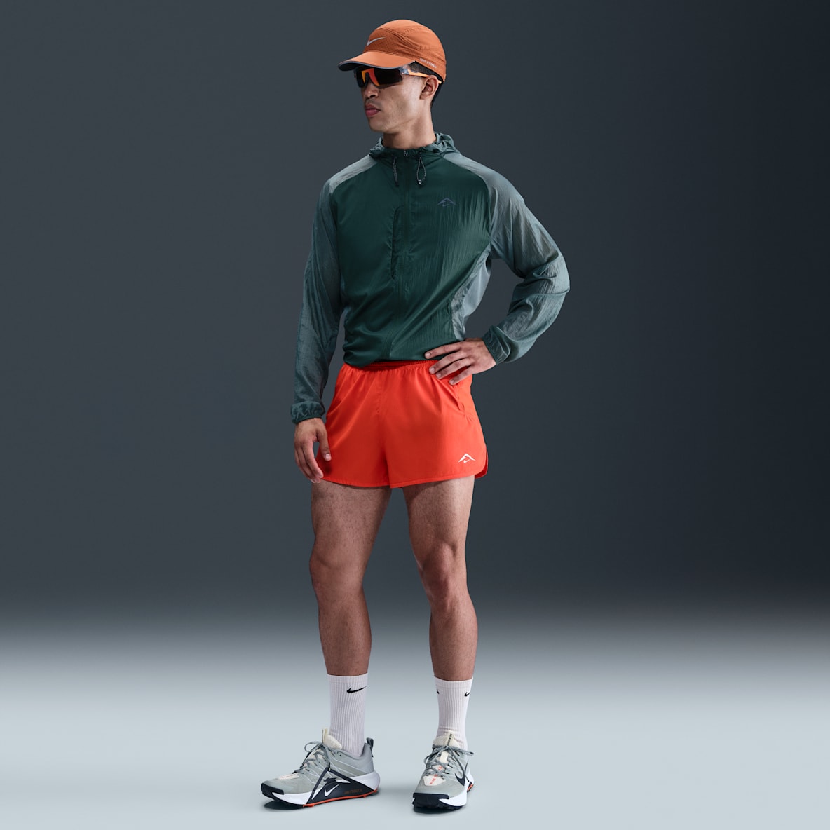 Nike Trailwind Nike Trailwind Dri-FIT ADV Hardloopshorts met binnenbroek voor heren (8 cm)