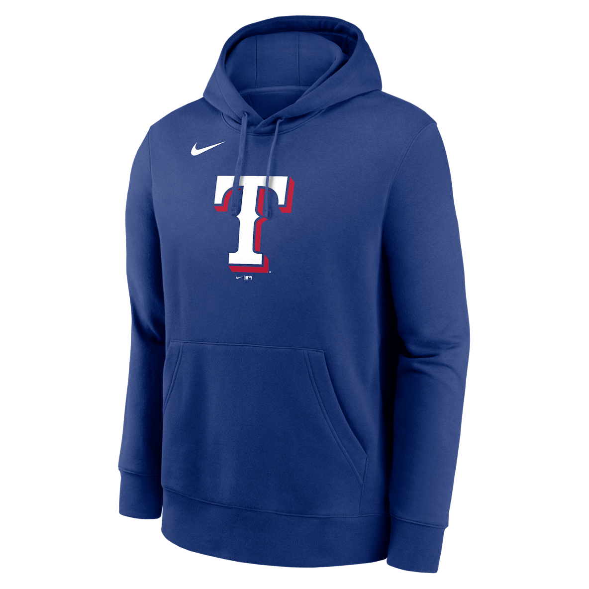Texas Rangers Logo Club Texas Rangers Logo Club Men's Nike MLB Pullover Hoodie